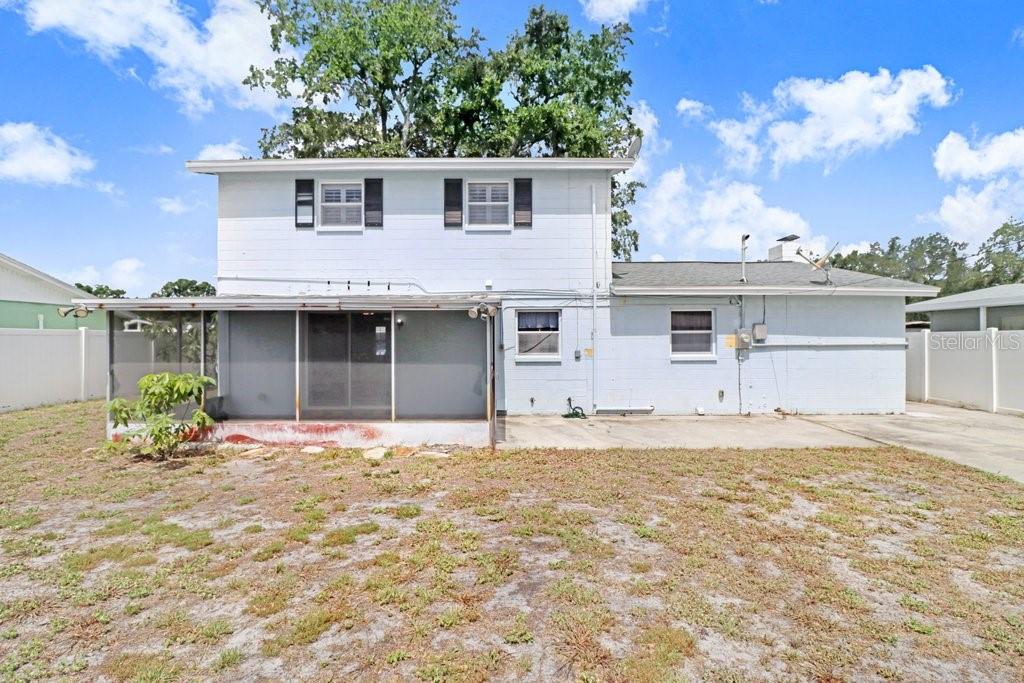 Rear & Yard