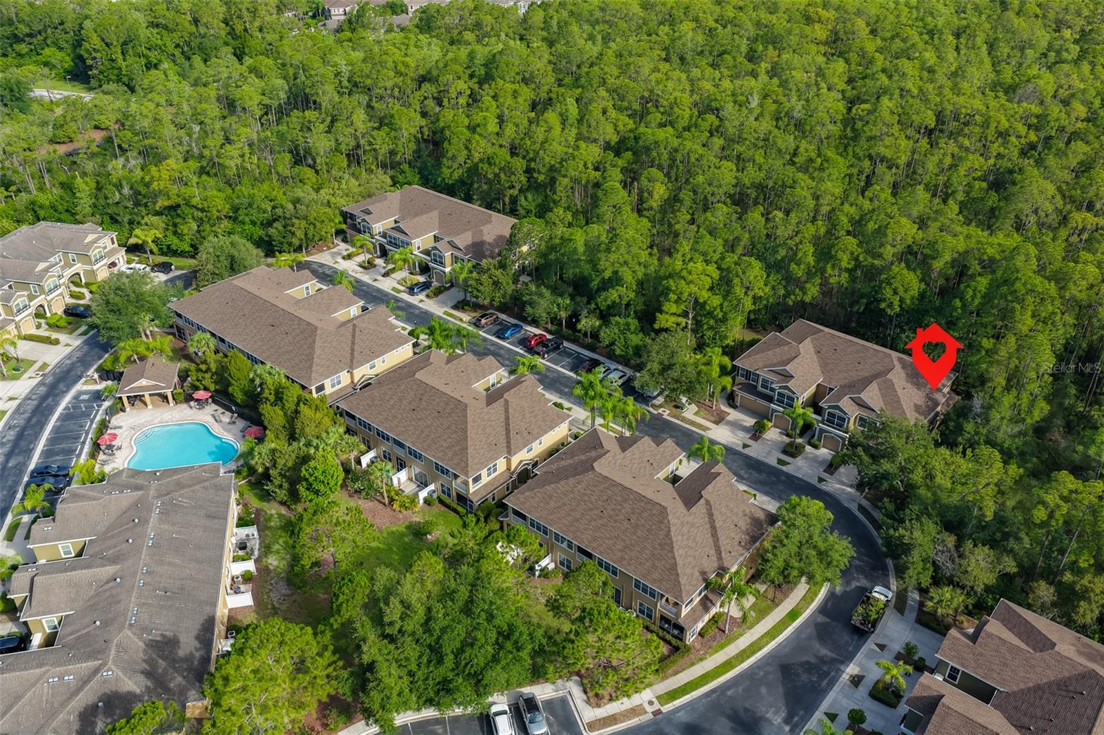 Best location in the community! Private townhome with conservation in the back and side of the home.