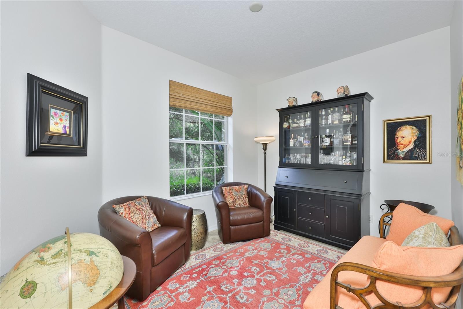 Downstairs office/den.