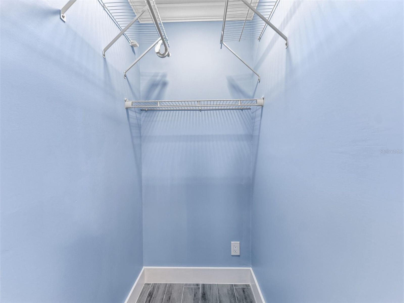 Primary closet