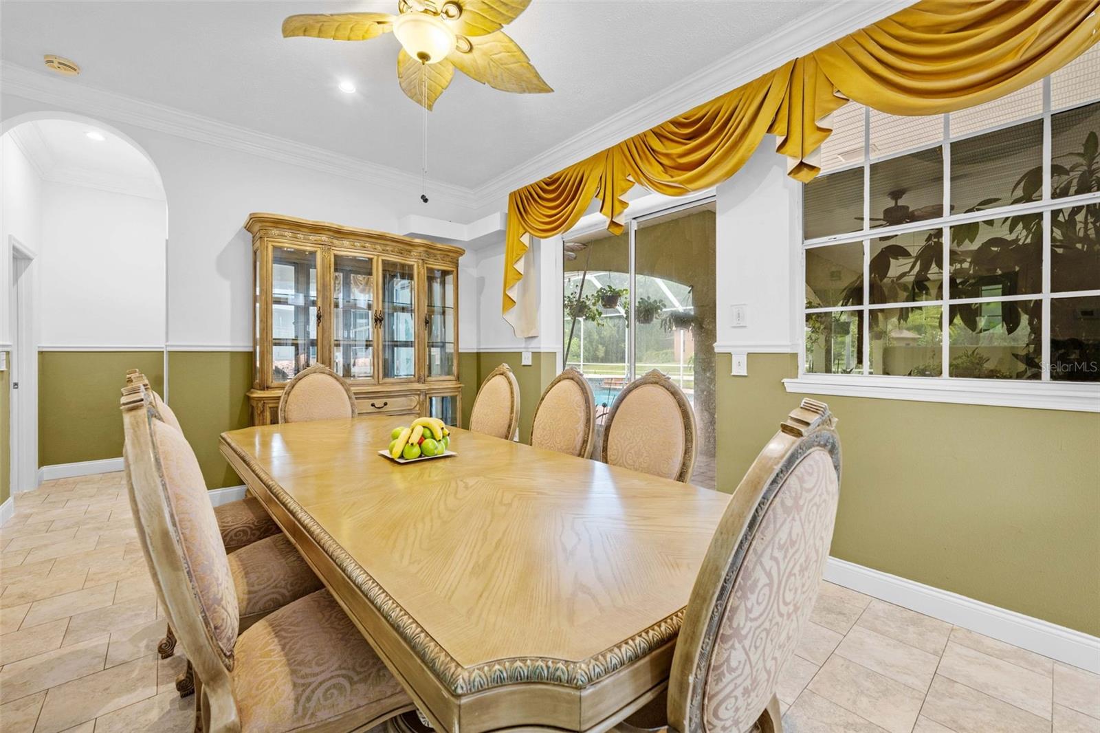 family dining area