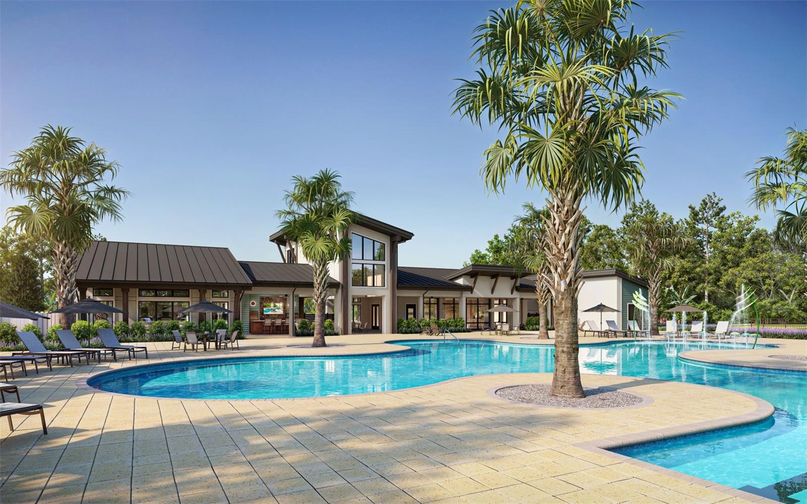 Resort Style Swimming Pool