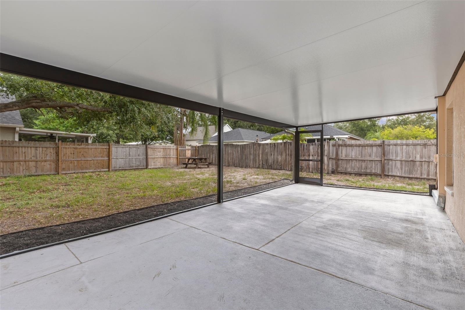 porch attached to kitchen