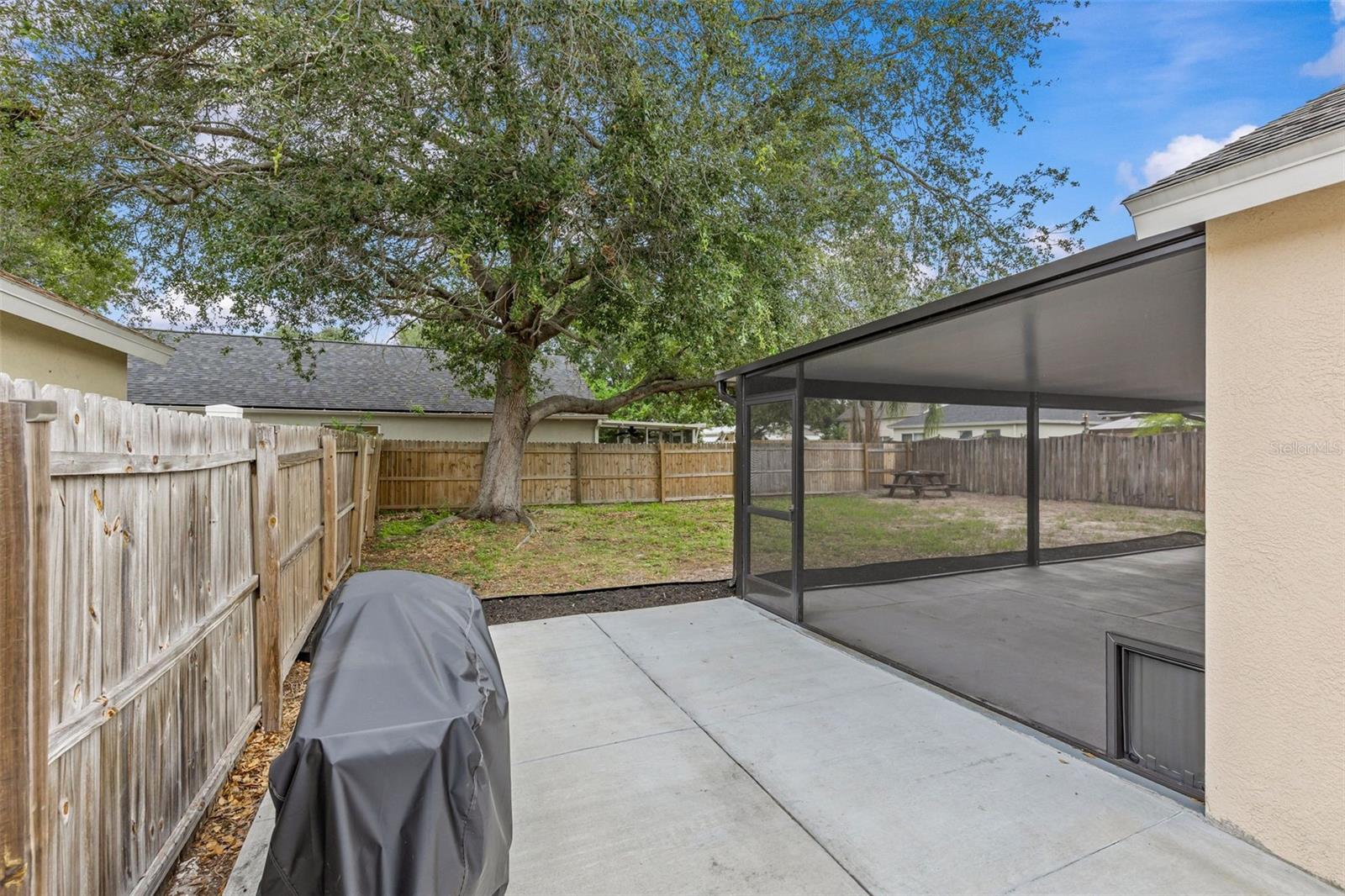 side patio