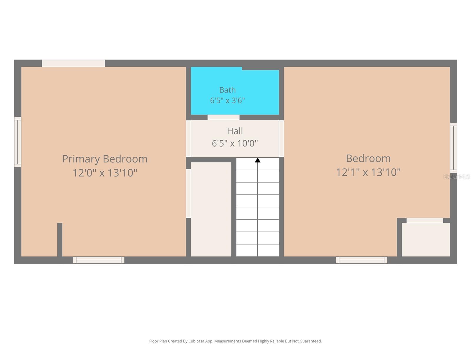 Upstairs Floor plan