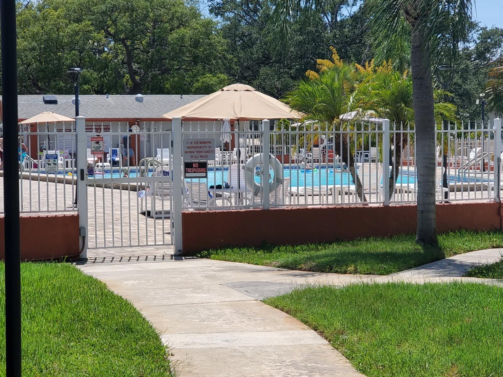 Large community pool