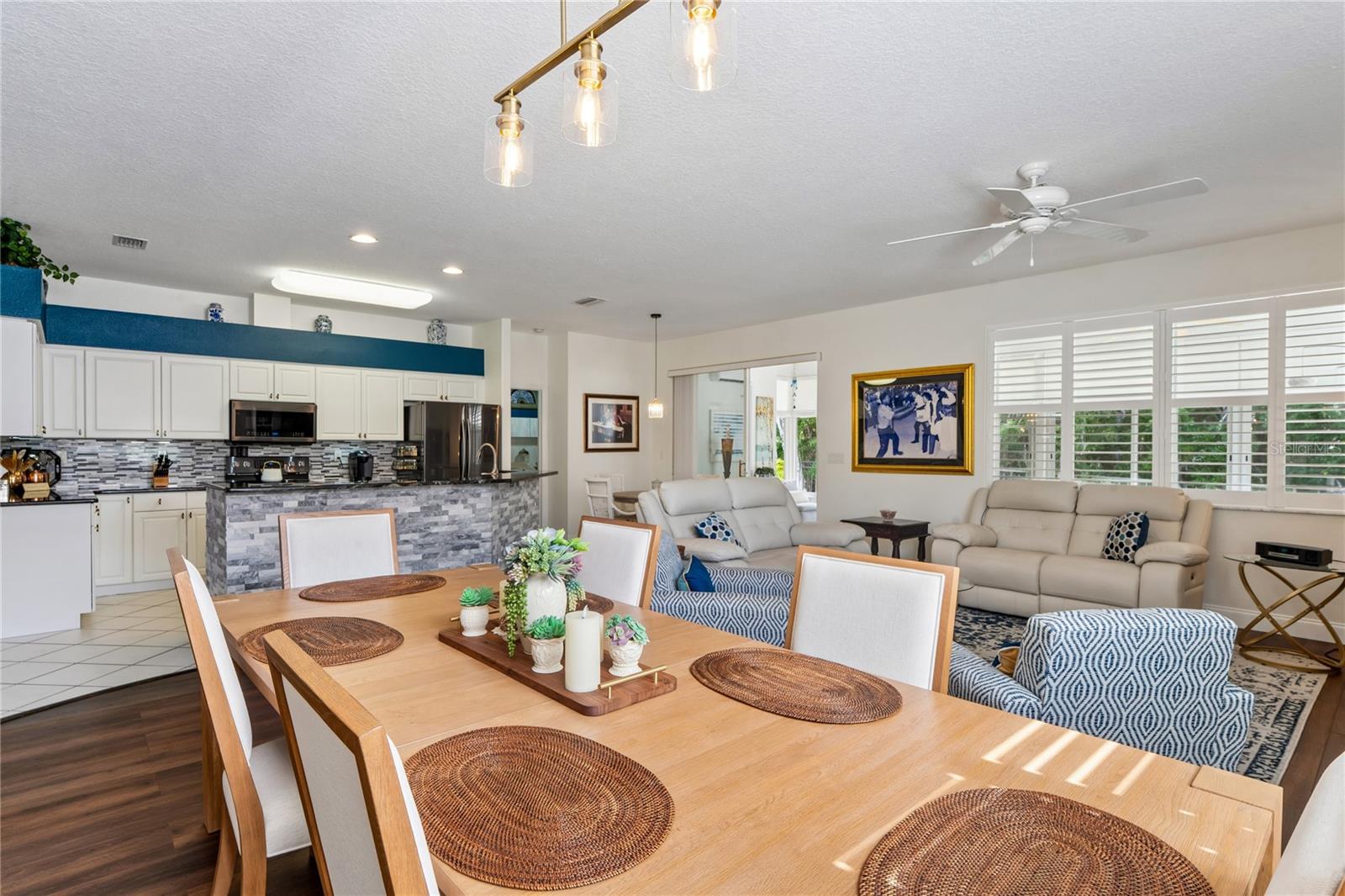 AMAZING OPEN DESIGN FROM ALL LIVING AREAS
