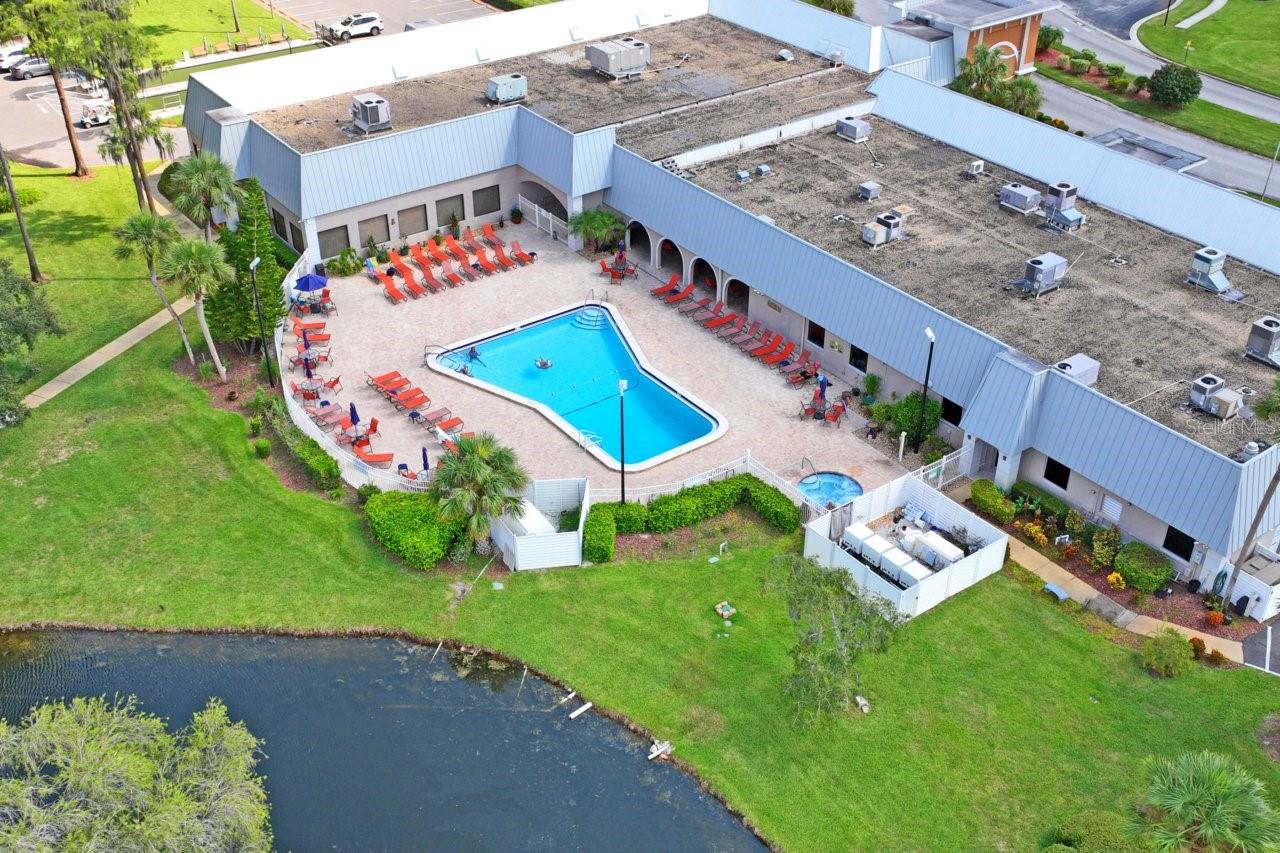 HEATED SWIMMING POOL WITH SPA