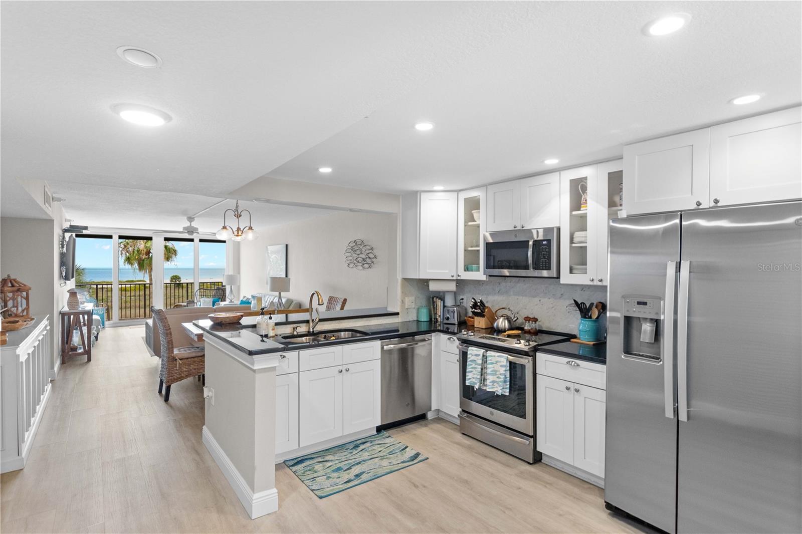 Foyer Entrance & Spacious Kitchen  Gulf View