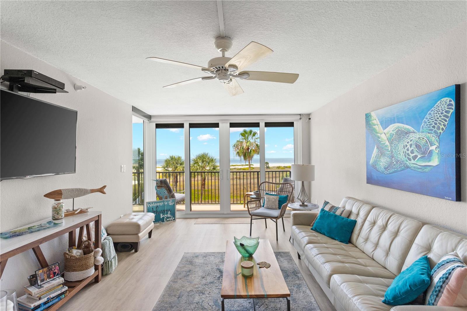 Living Room & Dining Room Combo Gulf View