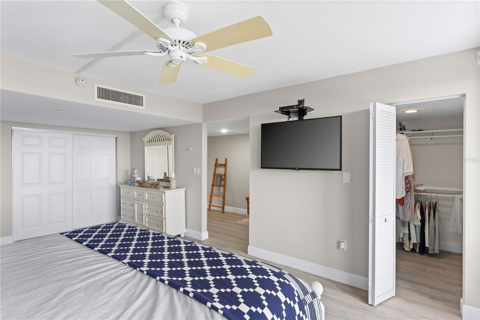 Primary Bedroom includes, Two walk in Closets, Extra Closet Space, Vanity Area, Walk In Spacious Shower