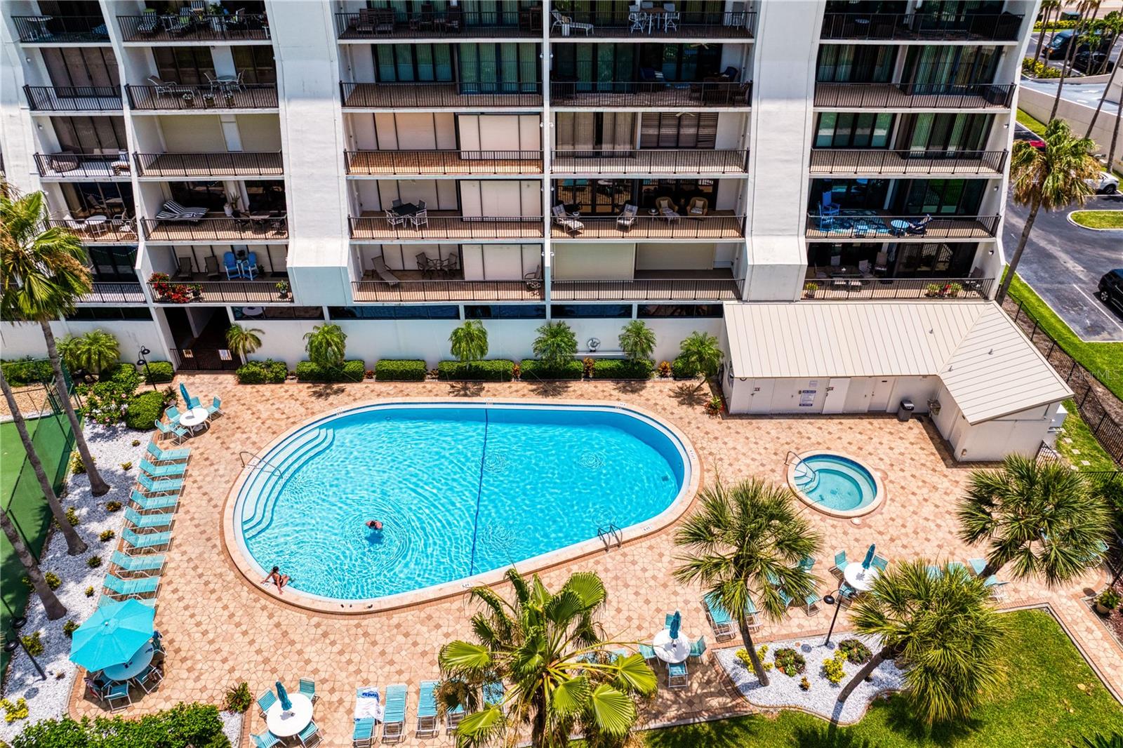 Unit 302 Pool View