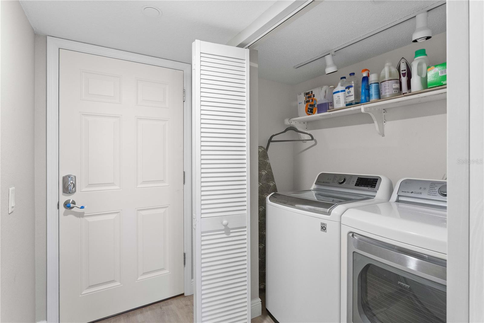 Laundry Appliances Closet in Foyer