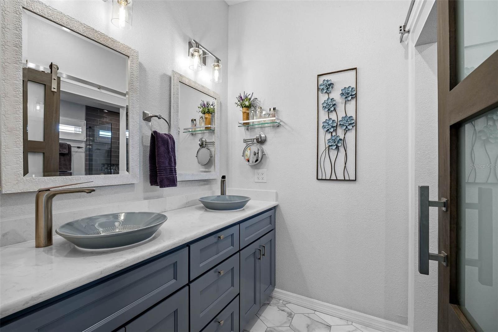 Primary Ensuite bathroom is gorgeous with no detail spared!