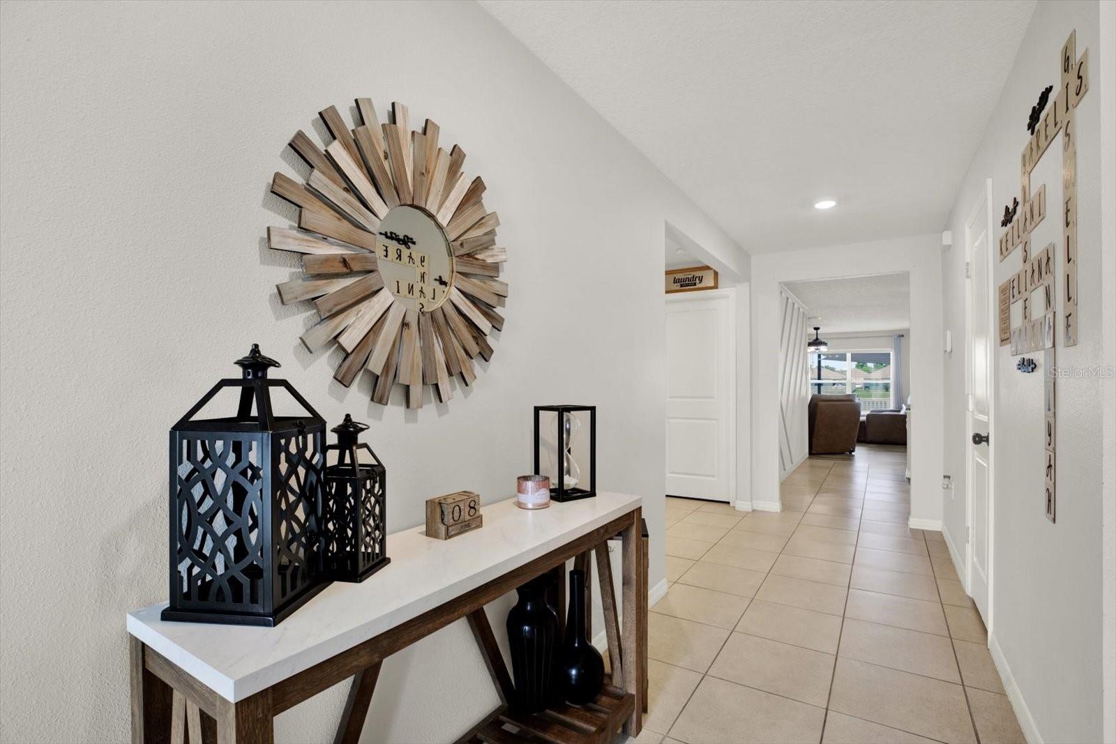Dining areas with views to the water