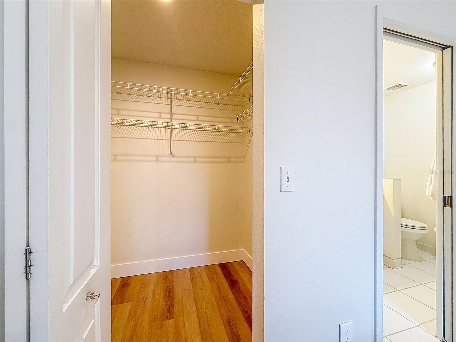 Walk-in closet