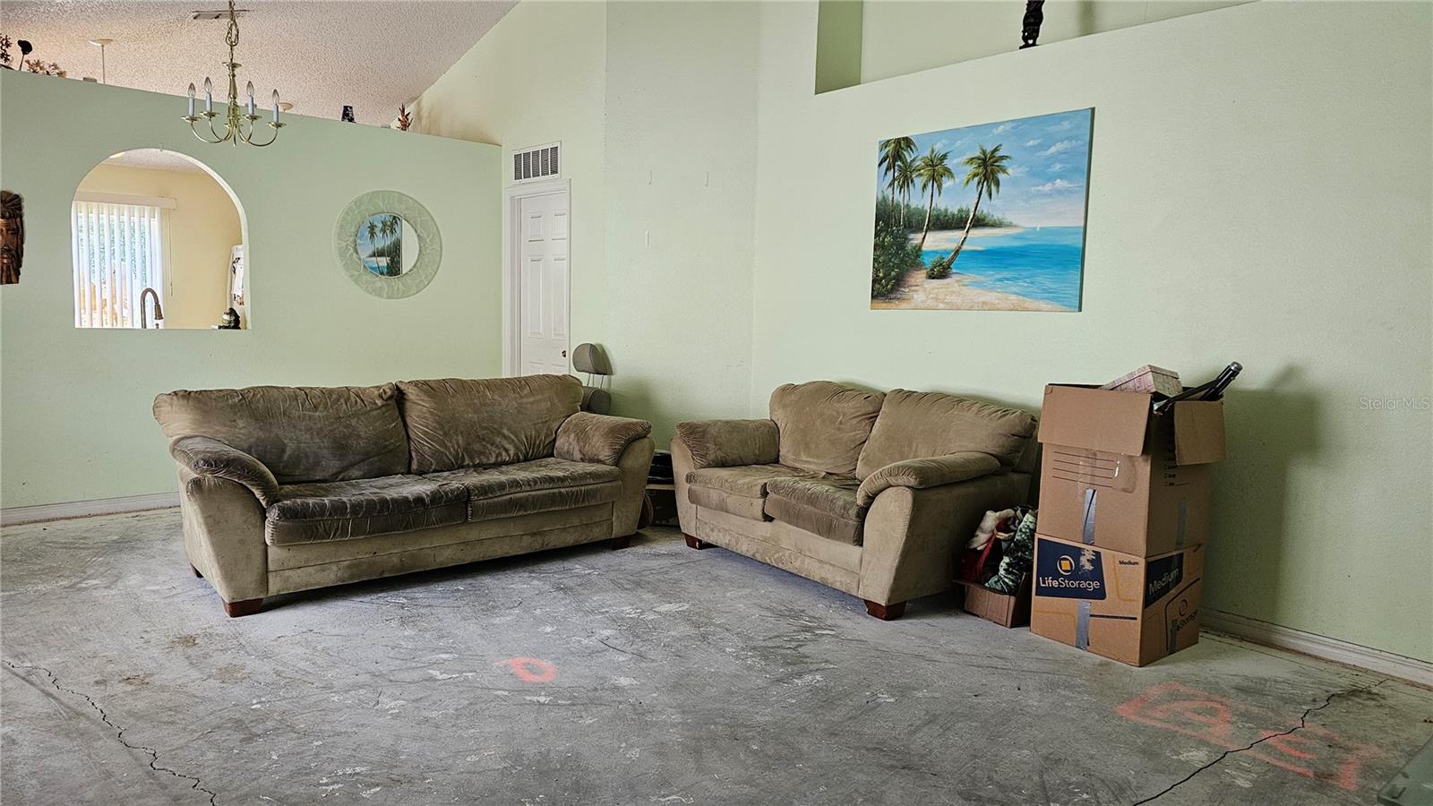 living room and dining room combo