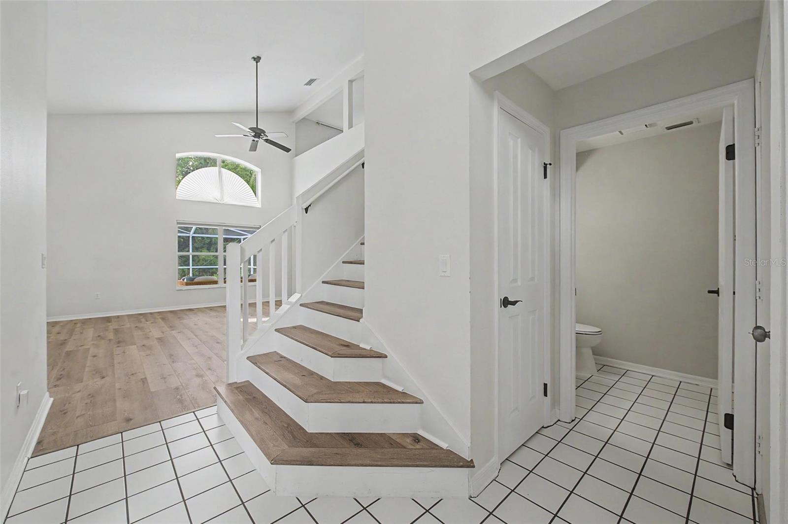Entry and Half Bath