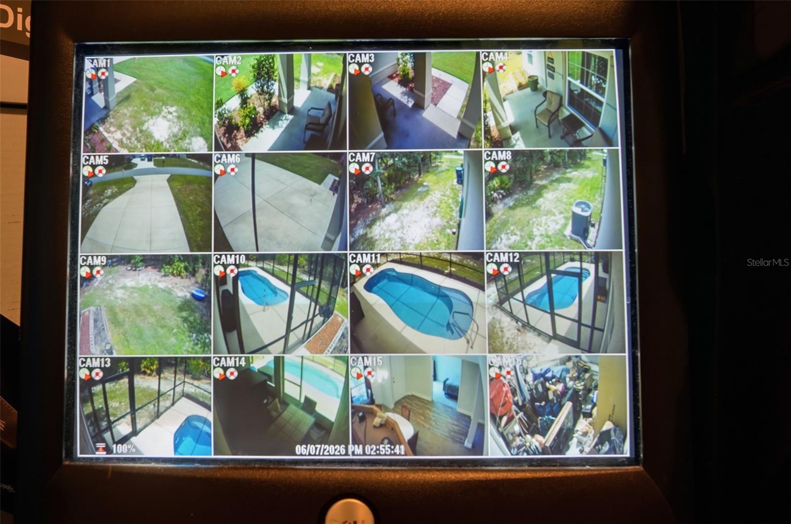 16 Camera security system.