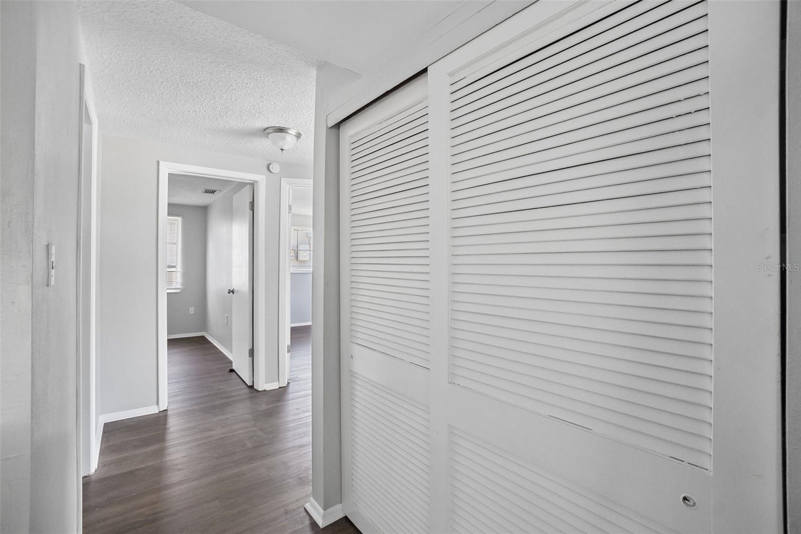 Pantry closet in kitchen