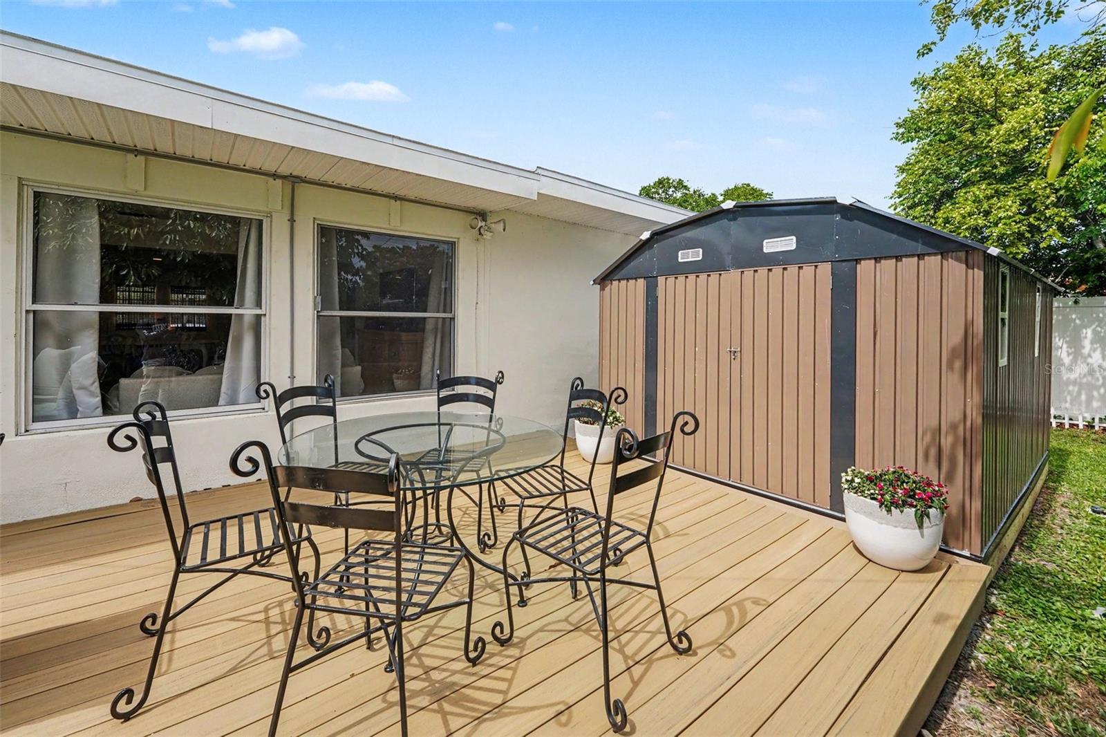 Back Yard Deck - Shed 1