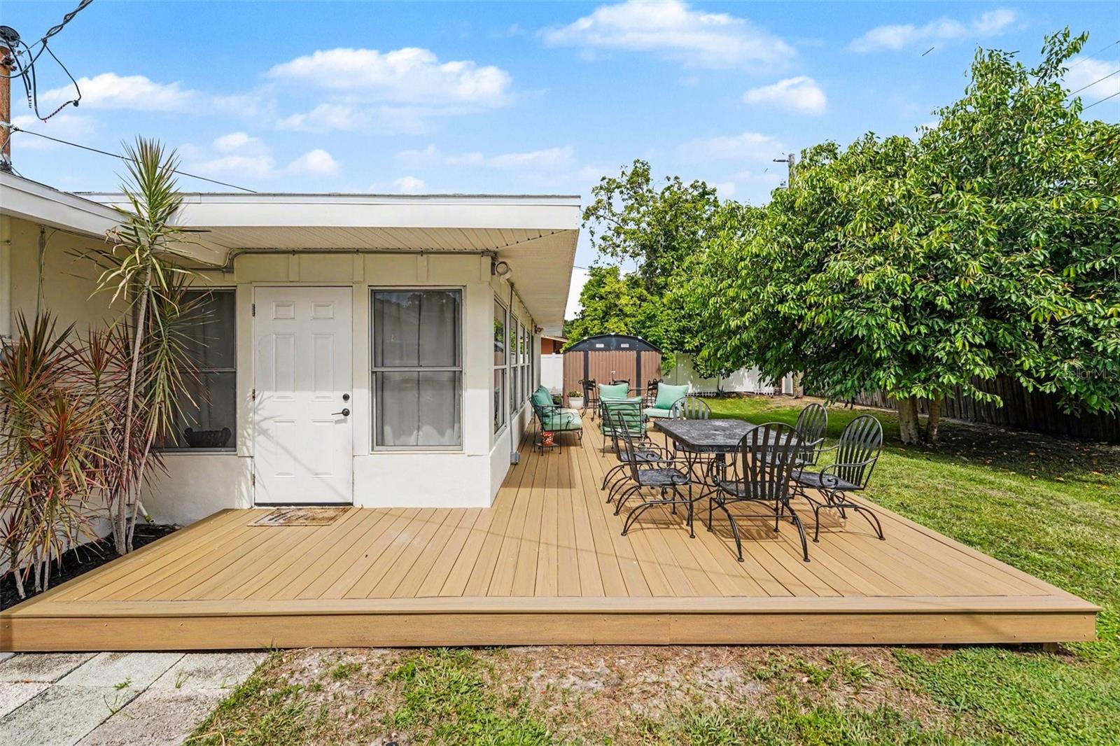 Back Yard Deck