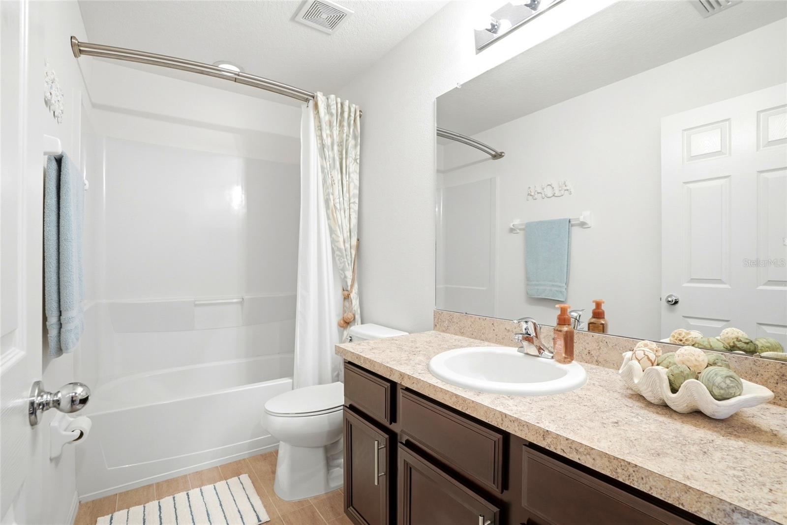 Hall full bath
