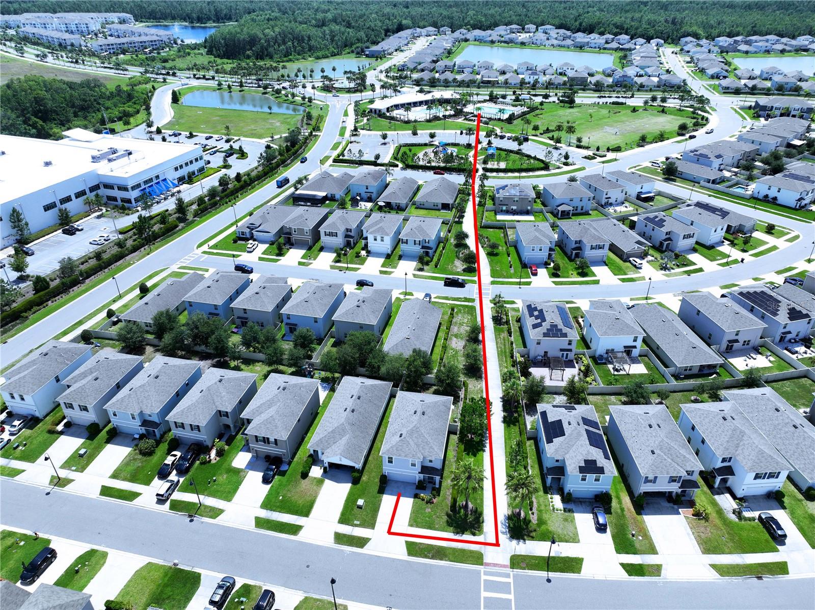 Home to Amenities *Aerial