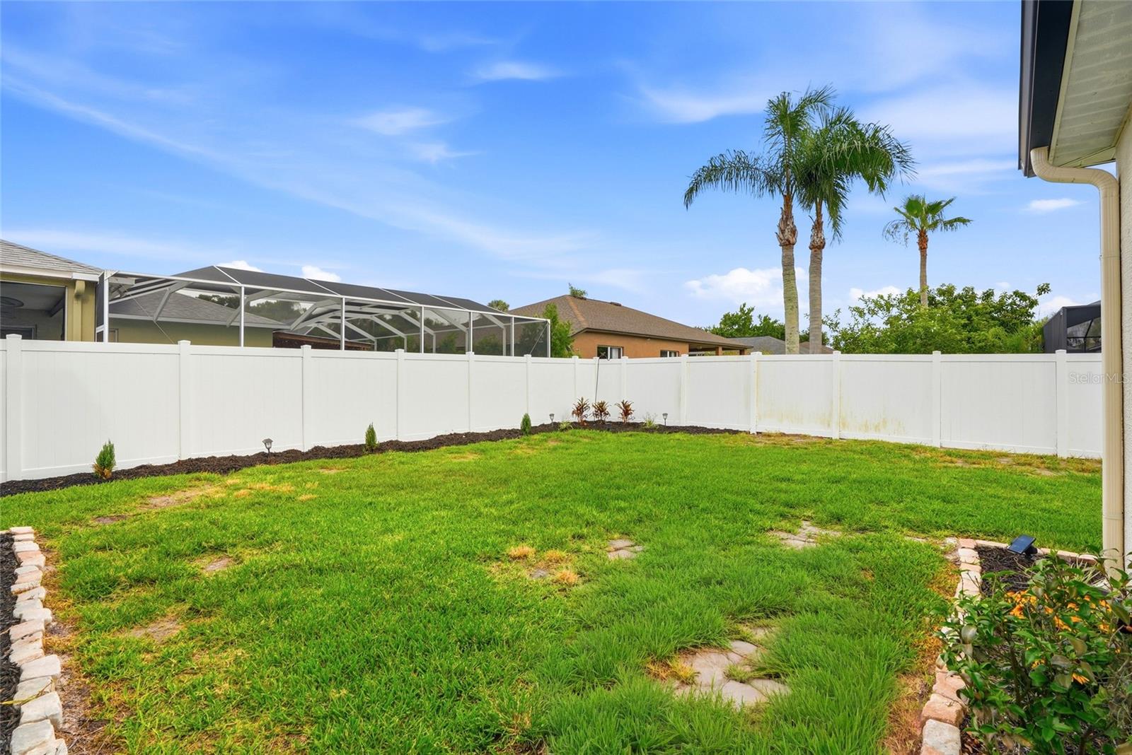 Fenced in Backyard