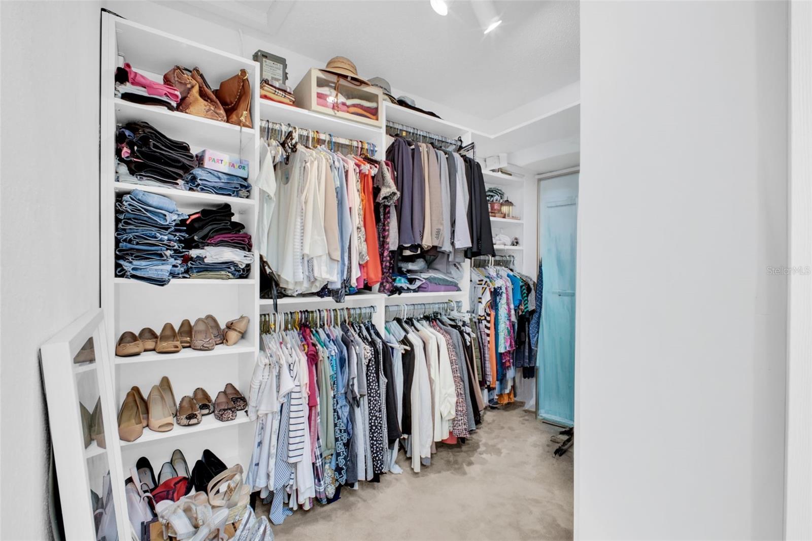 Primary WALK IN closet