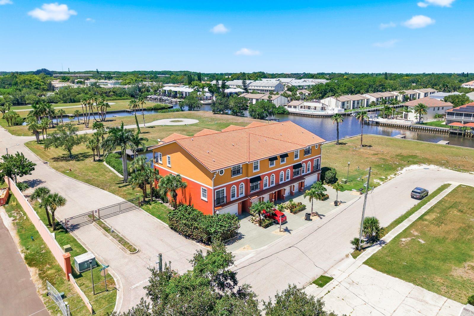 Aerial View of Community