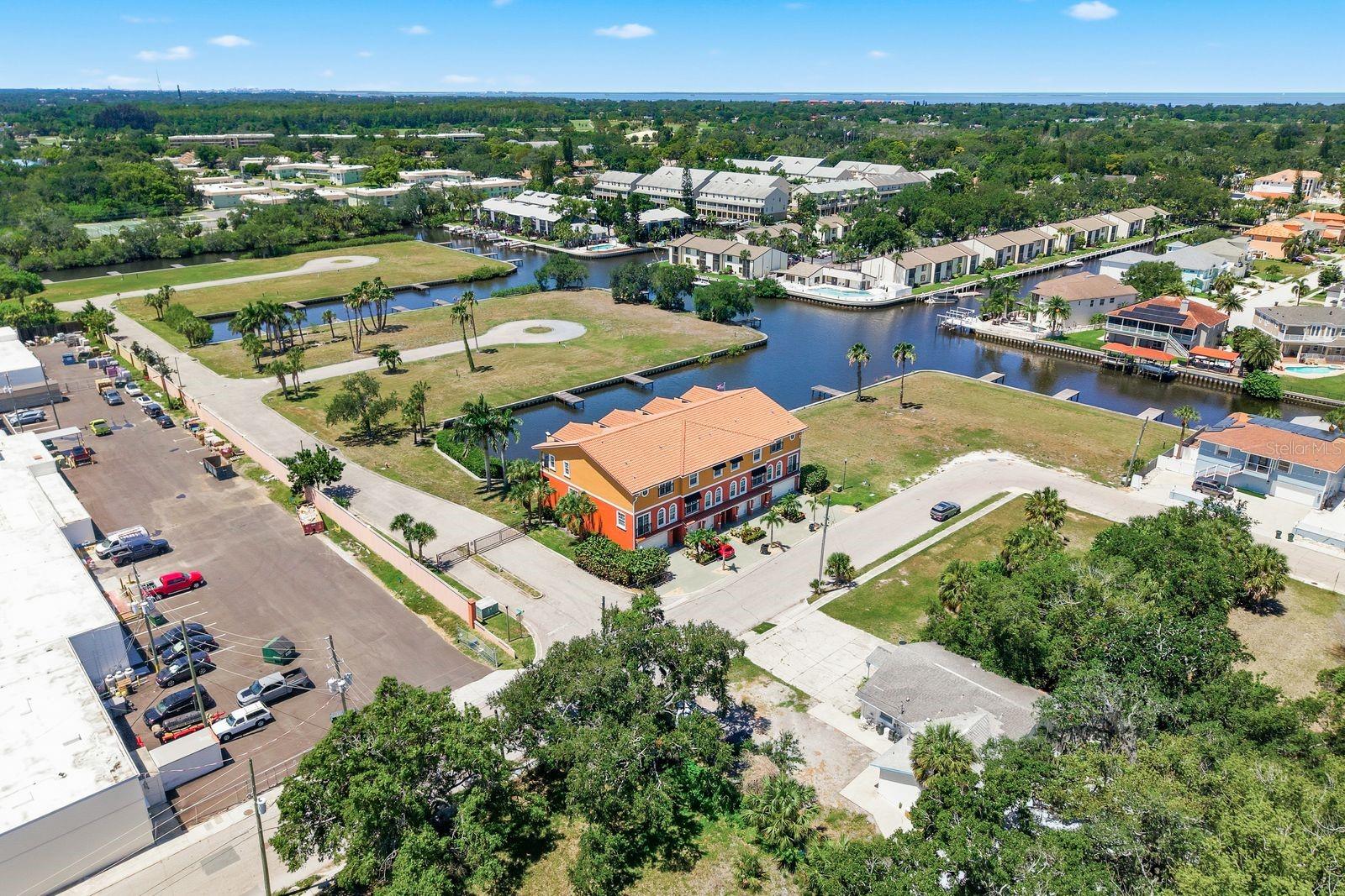 Aerial View of Community