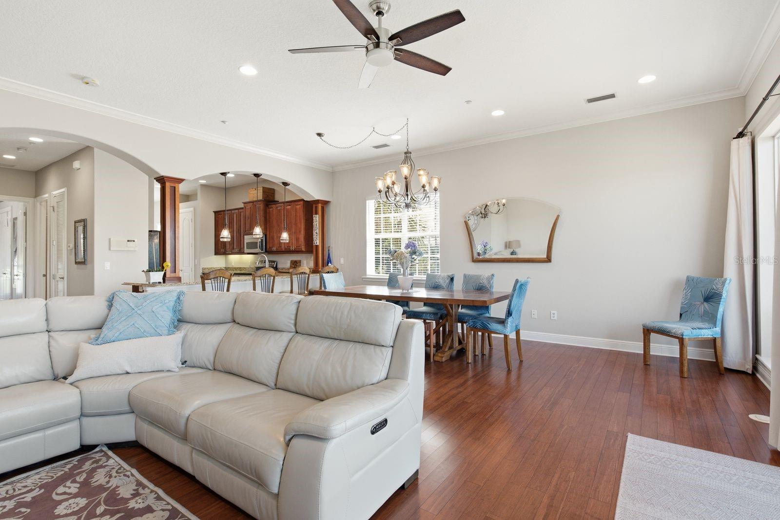 Living Room / Open Concept View
