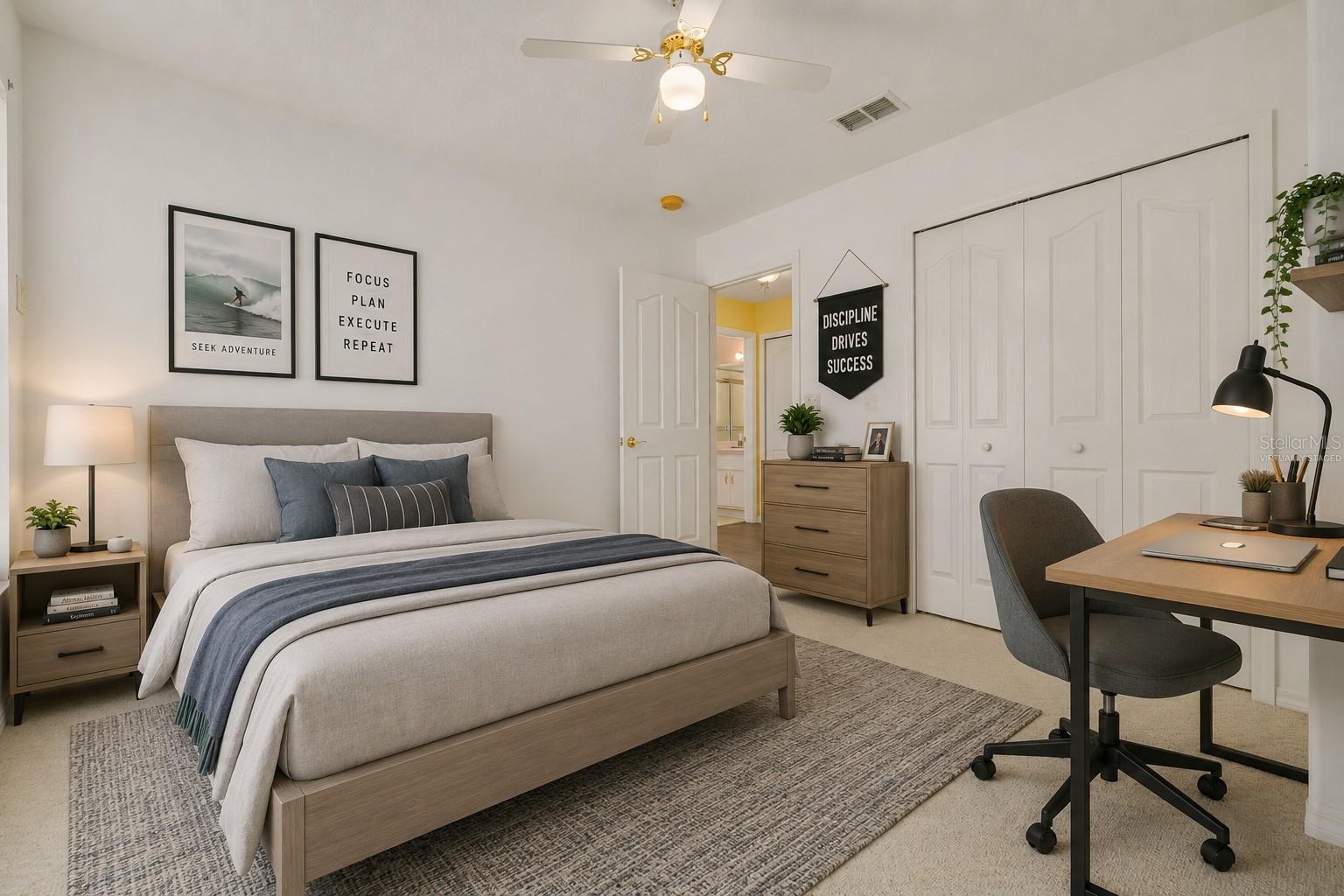 Virtually Staged Bed 3