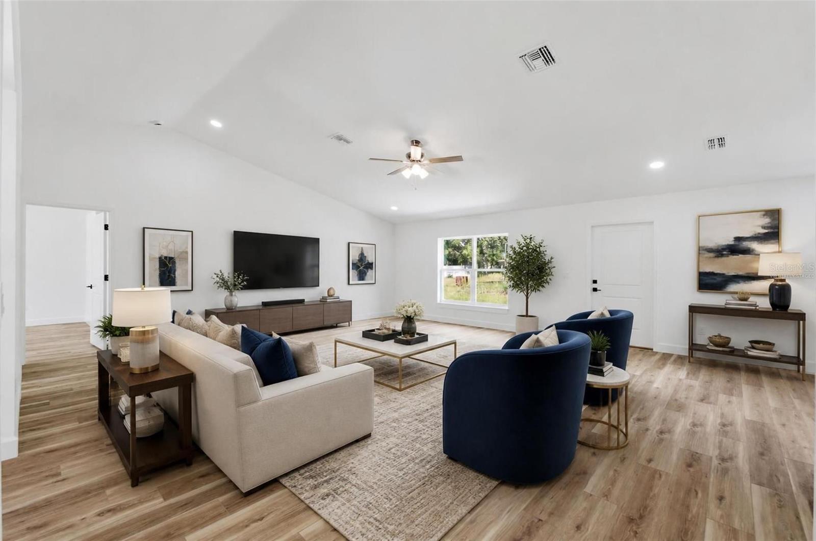 VIRTUALLY STAGEDLiving room