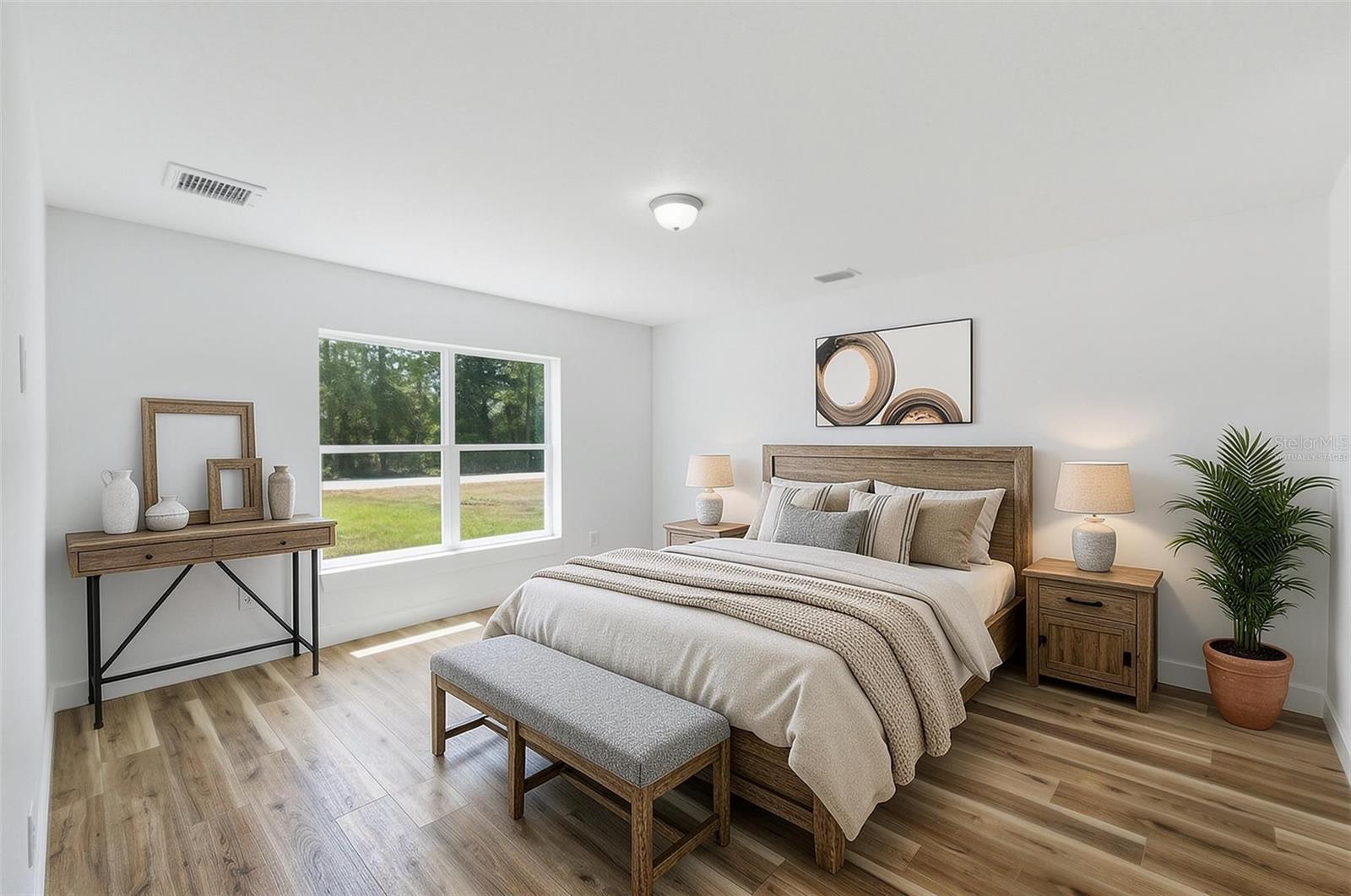VIRTUALLY STAGEDPrimary bedroom