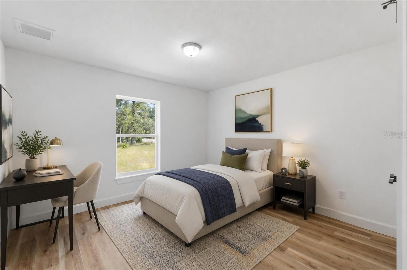 VIRTUALLY STAGEDBedroom #2