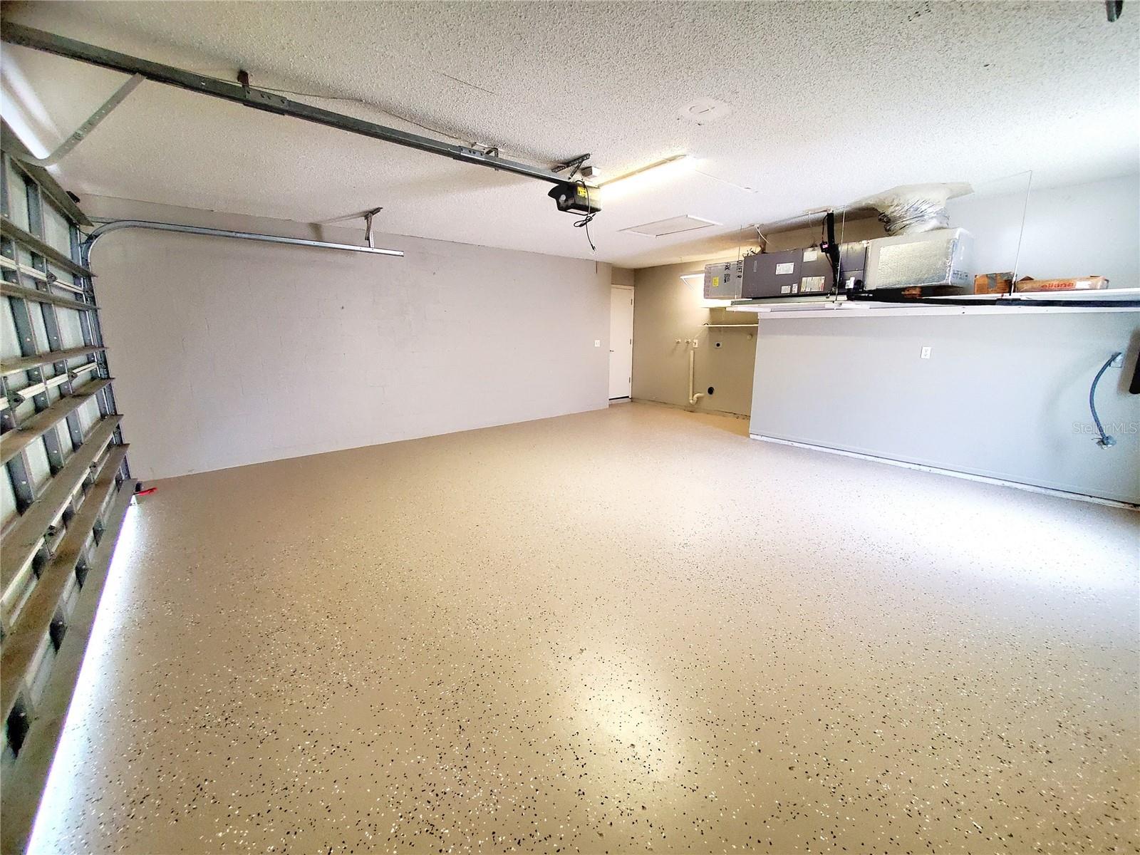 NEWLY PAINTED FLOOR