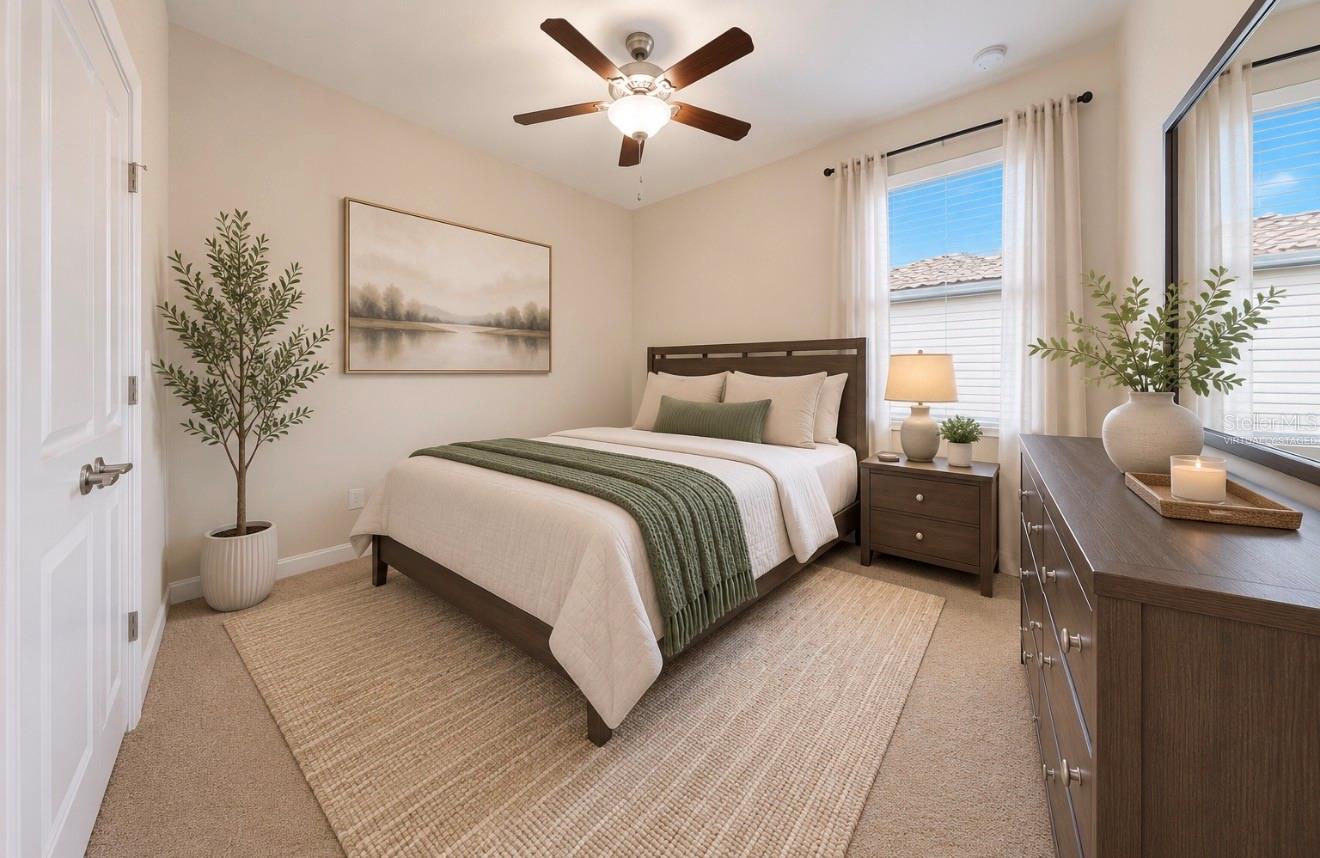Virtually Staged Bed 3