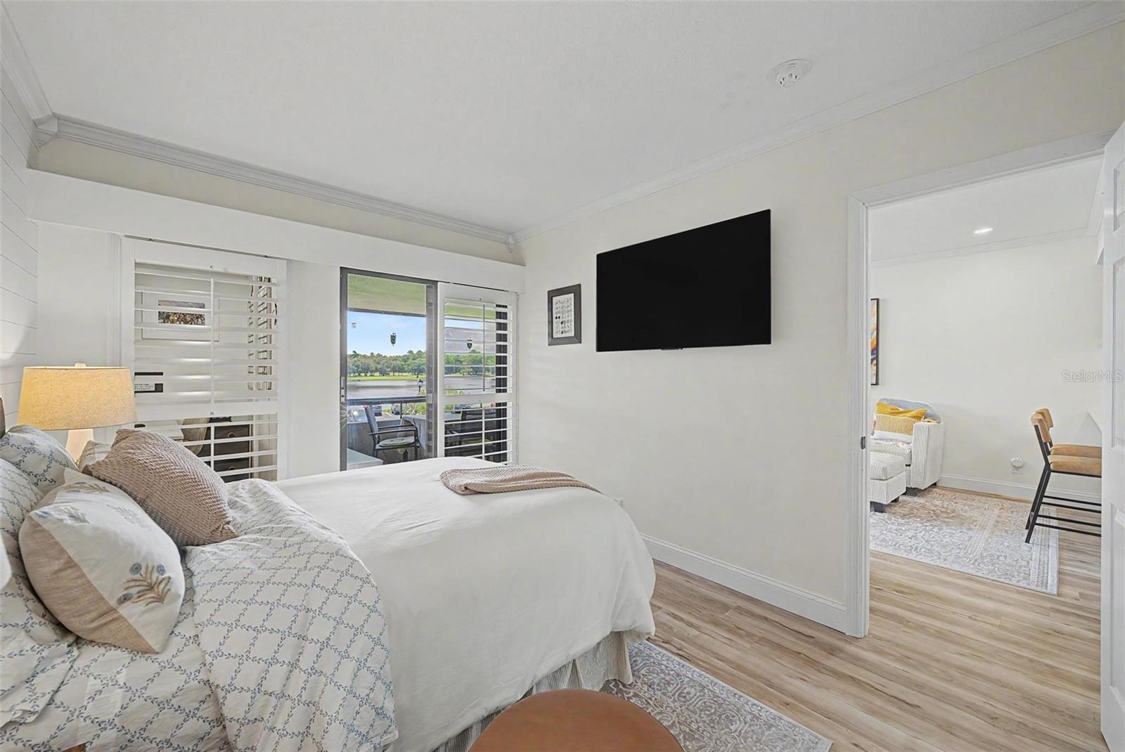 Bedroom Big Screen TV