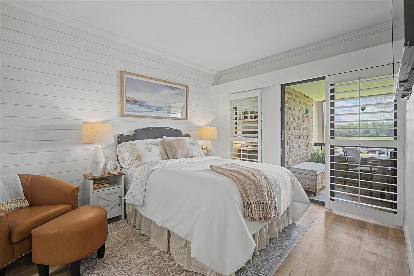 Office Space off Bedroom