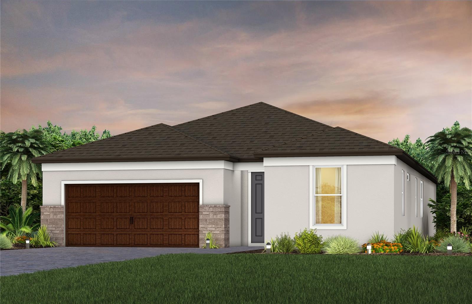 Exterior Rendering, Elevation FM1
