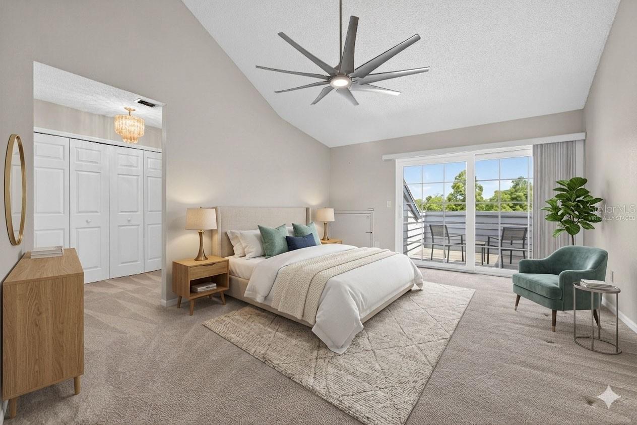 *Virtually Staged Primary Bedroom