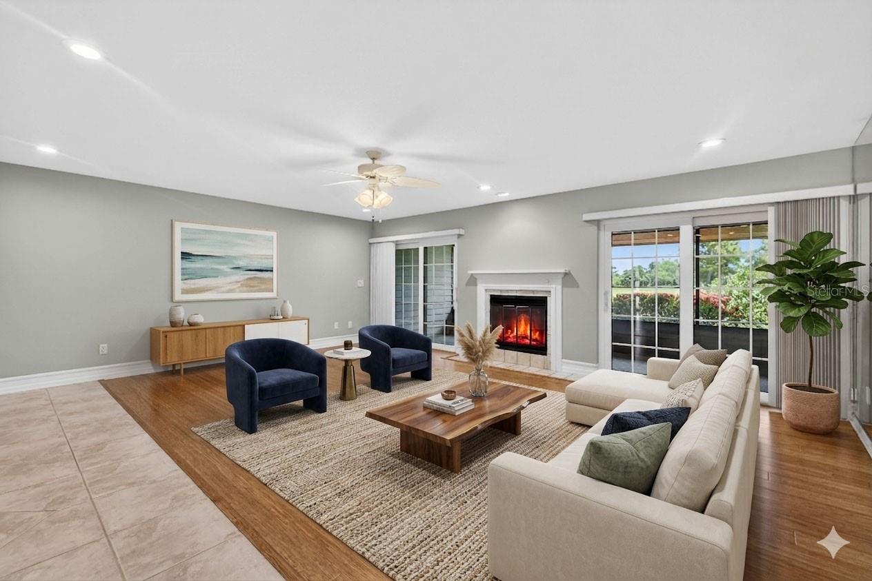 *Virtually Stage Living Room