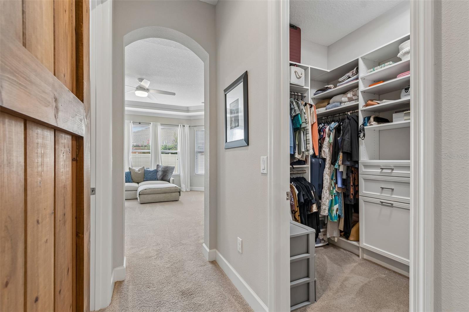 Primary Custom Walk-in Closet