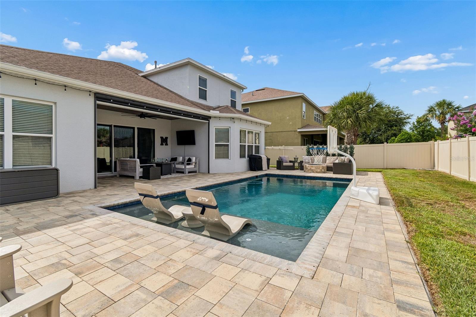 Pool area