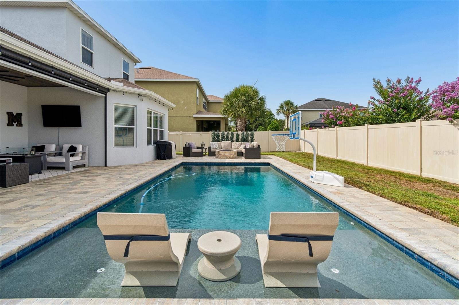 Pool area