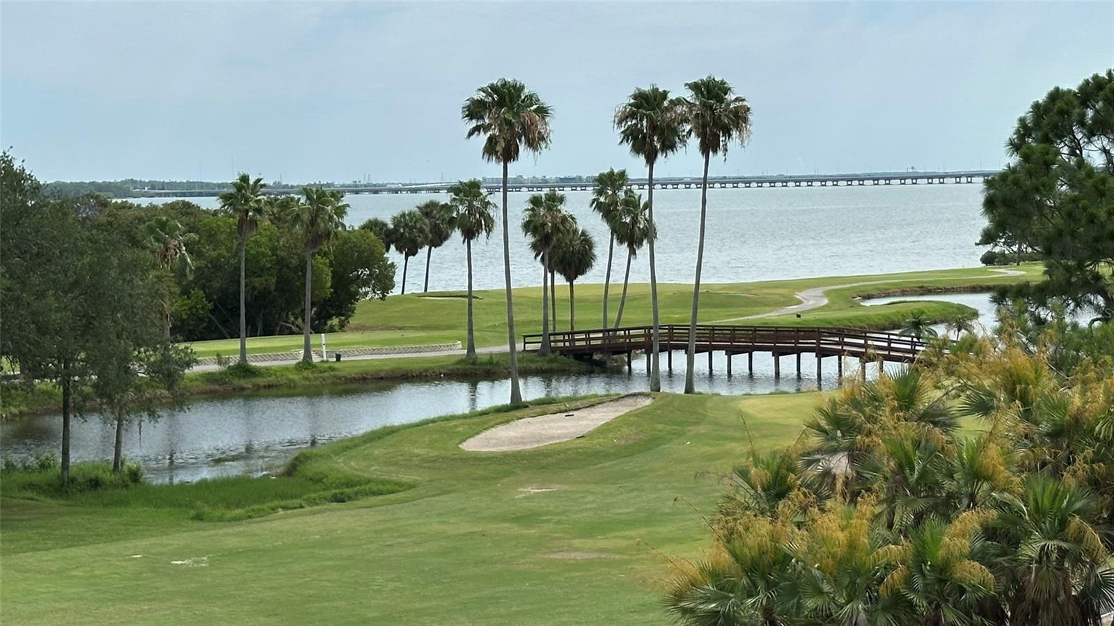 Unnit 4E Spectacular View of Tampa Bay and Golf Course from Porch 4th Floor