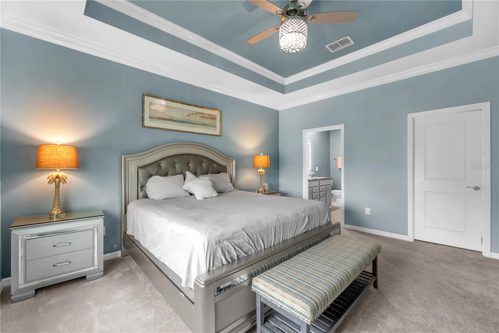 The popular three-way split bedroom layout provides exceptional privacy for everyone.