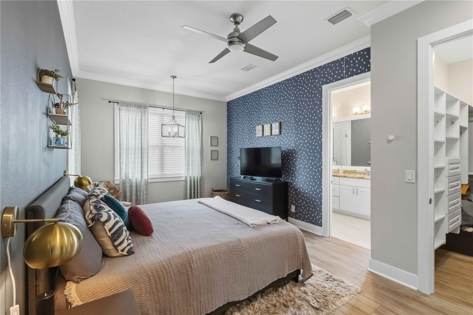 A light-filled bedroom with a welcoming sense of retreat